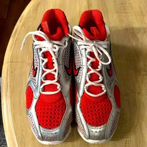 NIKE Air Zoom Spiridon Cage 2 Track Red Men's Size 10. Pre-worn great condition